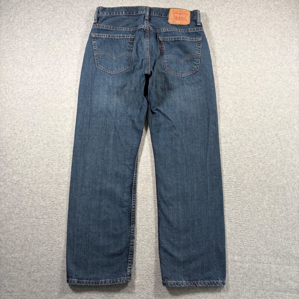 Levi's 569 Loose Straight Jeans Mens 29x30 (Fits 31x30) Blue Denim Pants